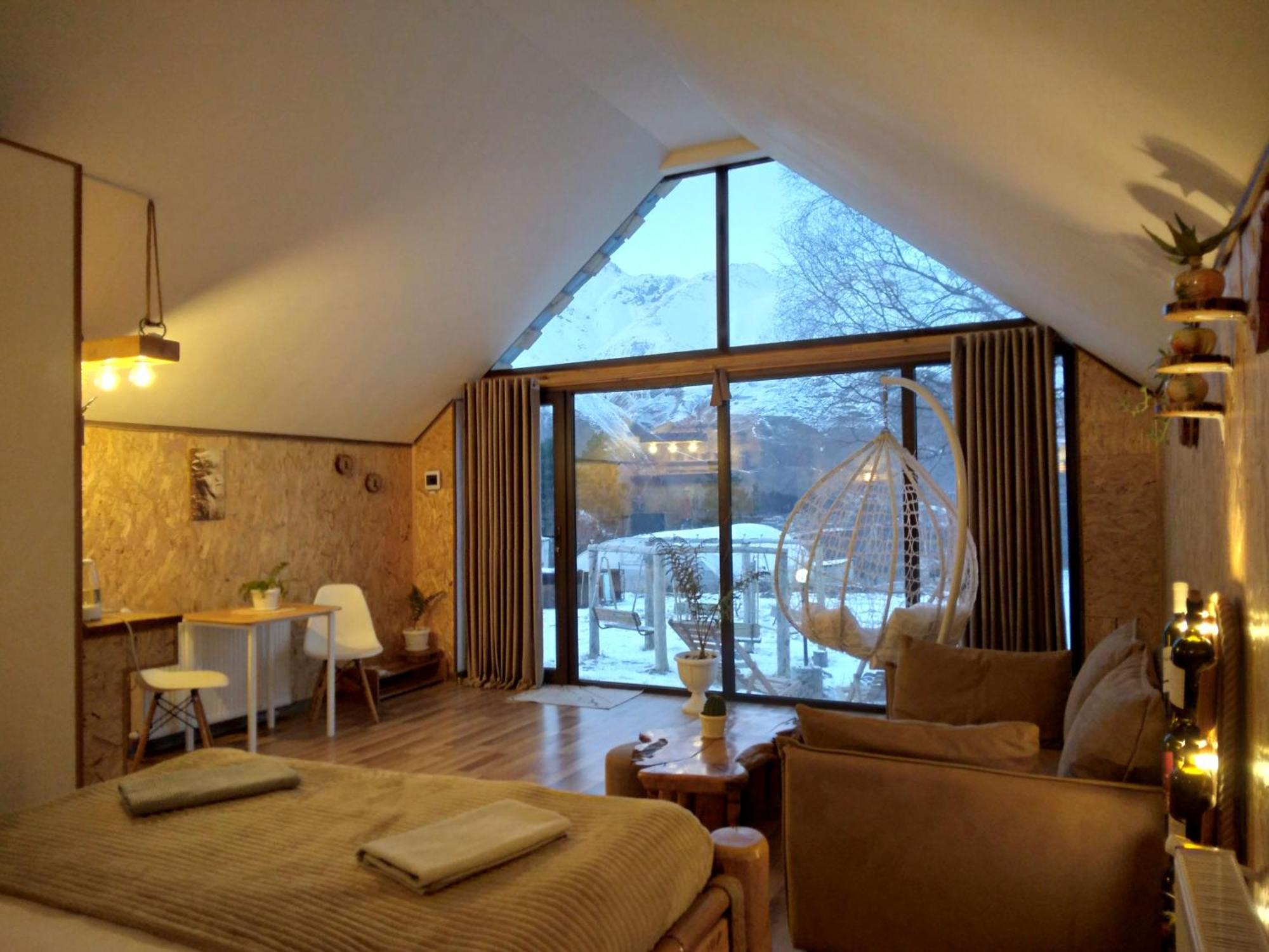 Kazbegi Cottages Qabarjina Bagian luar foto